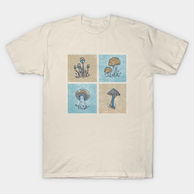 Shrooms! T-Shirt by Lee’s Art Tees